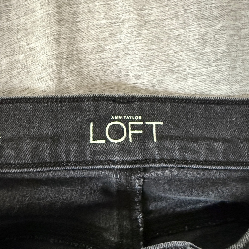 Loft black bootcut jeans - Picture 2 of 8